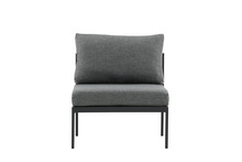 Lounge moodul Venture Design Copacabana, 70x74 cm, must