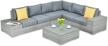 Aiamööbli komplekt Focus Garden Avocado Stone, 5-kohaline, hall