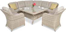 Aiamööbli komplekt Focus Garden Savona, beež, 6-7 kohta