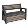 Hoiupink Keter Deco Garden Bench, 29213853, 227 l, tuhkhall