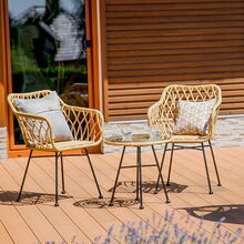 Aiamööbli komplekt Patio Desire, beež/pruun