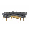 Aiamööbli komplekt Venture Home Chania, nurgadiivan, 210x160 cm, hall