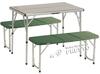 Laua ja pinkide komplekt Coleman Pack-Away Table for 4, 205584, roheline