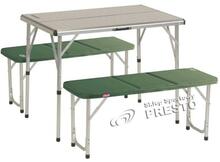 Laua ja pinkide komplekt Coleman Pack-Away Table for 4, 205584, roheline