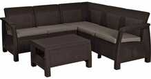 Plastmööbli komplekt Keter Corfu Relax, 29202123599, pruun