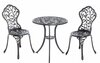 Aiamööbli komplekt 4 Living Collection Antique, laud ja 2 tooli, hall