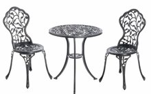 Aiamööbli komplekt 4 Living Collection Antique, laud ja 2 tooli, hall