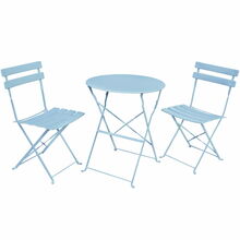 Aiamööbli komplekt Fancy Garden Orion, 2-kohaline, helesinine