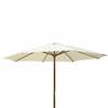 Päikesevari Patio Poly, 3 m, valge