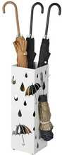 Vihmavarjuhoidja Hurtmeblowy Luc49w, valge, 15,5x15,5x49 cm