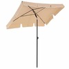 Päikesevari Songmics, 200 x 125 cm, taupe