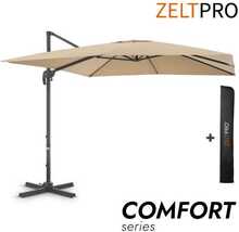 Päikesevari Zeltpro Comfort koos kattega, taupe
