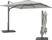 Aia päikesevari Outsunny, 3 x 3 m, helehall
