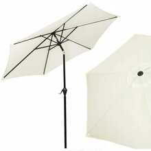 Päikesevari Springos GU0013, 250 cm, valge