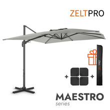 Päikesevari Zeltpro Maestro koos alusega, light grey