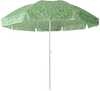Aia päikesevari PATIO Poly, 240 cm, valge/roheline