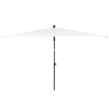 Aia päikesevari Patio, 2.1 x 1.4 m, valge/liivakarva