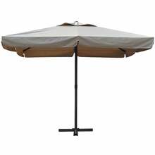 Aiapäikesevari PATIO Resto, 350 cm, pruun/hall