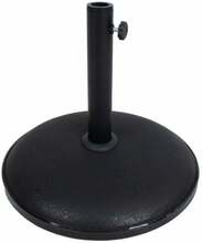 Päikesevarju alus Home4You, 41.5 cm, must