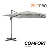 Päikesevari Zeltpro Comfort, helehall