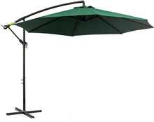 Aia päikesevari Outsunny, vändaga, 2,95x2,45 m, roheline