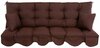 Kiigepatjade komplekt Patio Bora H047-04PB, 170 x 100 cm, pruun