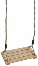 Riputatav puidust kiik 4IQ Pinocchio, 14 cm, pruun