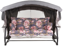 Aiakiik Patio Ravenna, 209 x 132 x 171 cm, must/roosa/hall