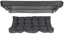Patjade komplekt kattega kiigele Patio Parma / Milano H024-07PB, 175 x 108 cm, hall