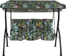 Aiasuupink Patio Tora Black Edition G058-02PB, 175 x 95 x 140 cm, must/roheline