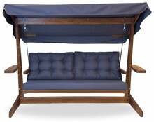 Aiakiik Kalune Design Viva 2400, 100 x 237 x 175 cm, antratsiit/pruun