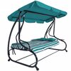 Aiakiik Springos GS0024, 100x230x162 cm, valge/roheline