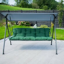 Aiakiik Patio Sevilla D001-32PB, roheline/hall, 222x126x155 cm