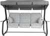 Aiakiik Patio Rimini Black Edition, 222 x 143 x 173 cm, must/hall