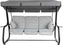 Aiakiik Patio Rimini Black Edition, 222 x 143 x 173 cm, must/hall