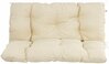Patjade komplekt Patio Frigiliana C012-05PB, 100 x 100 cm, kreemjas