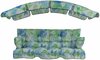 Patjade komplekt kiigele Patio Ravenna G044-11PB, 170 cm, sinine/roheline/mitmevärviline