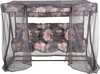 Aiakiik Patio Milano Black Edition, 220 x 134 x 157 cm, must/roosa/hall