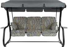 Aiakiik Patio Rimini Black Edition, 222 x 143 x 173 cm, pruun/must/hall