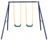 Lauakiik EXTRALINK Black Forest Double Swing with Frame, 248 x 187 x 185 cm