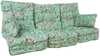 Kiigepadjad Home4you Roma, 108 x 56 x 10 cm, roheline