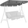 Aia kiige katus Springos GS0013R, hall, 200 x 140 cm