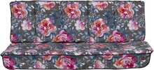 Kiigepadi PATIO Latina A091-23IB, 150 x 92 cm, sinine/hall/punane