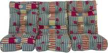 Patjade komplekt kiigele Patio Monte Carlo, 170 cm, hall/värviline