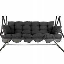 Patjade komplekt kiigele Patio Bora, 170 cm, tumehall
