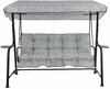 Aiakiik Patio Hawaii Black Edition, 176 x 113 x 155 cm, must/hall