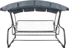 Kiige katus PATIO Ravenna, 224 x 124 cm, hall
