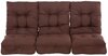 Patjade komplekt kiigele Patio Monte Carlo H047-04PB, 170 x 125 cm, pruun