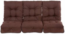 Patjade komplekt kiigele Patio Monte Carlo H047-04PB, 170 x 125 cm, pruun