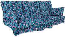 Kiigepadjad Home4you Roma, 108 x 56 x 10 cm, sinine